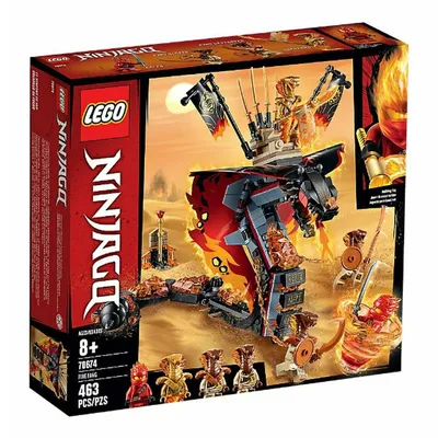 Пластмассовый конструктор Lego Ninjago Огненный кинжал 463 детали - купить  с доставкой на дом в СберМаркет