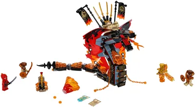 Купить Лего 70674 - Огненный кинжал (клык) Lego