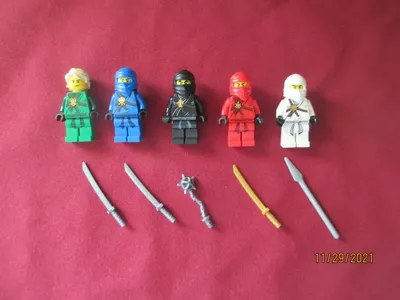 LEGO Ninjago Minifigures Lot. Lloyd, Jay, Kai, Cole, Zane, + Weapons, HTF  ,RARE | eBay