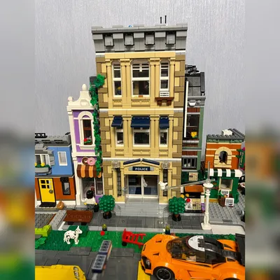 Купить Конструктор LEGO City 60174 Полицейский участок в горах