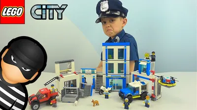 Конструктор LEGO DUPLO Town 10959 Полицейский участок и вертолёт в магазине  Shop-device