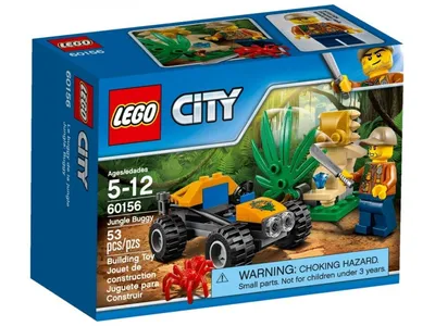 Официальное LEGO 60156 Джунгли: Багги онлайн в bricksadd.com.ua
