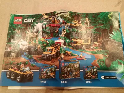 Конструктор LEGO City Jungle Explorers Набор «Джунгли» для начинающих  (60157) купить по цене 1790 ₸ в интернет-магазине Детский мир
