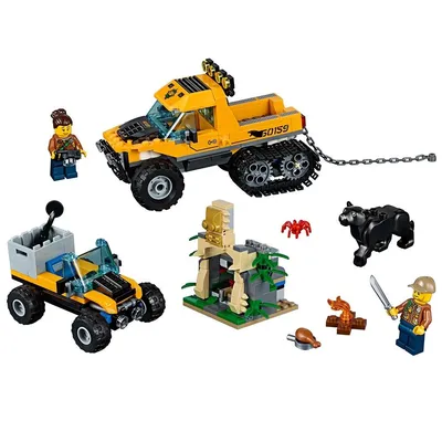 Пластиковый конструктор LEGO 60157 City Набор Джунгли для начинающих\"\" -  LEGO - Каталог