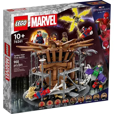 Купить Конструктор LEGO Marvel Super Heroes 76107 Танос: Последняя битва  Выбор покупателей — выгодная цена!