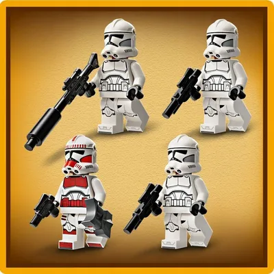 Конструктор LEGO Star Wars Боевой пакет Войны Клонов (75345) купить в  интернет магазине с доставкой по Украине | MYplay
