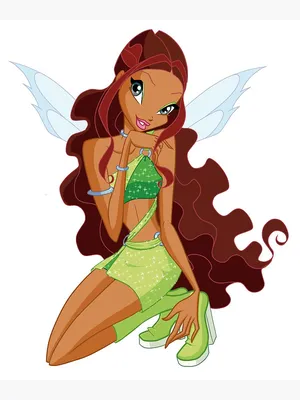 Winx Club Fan Art Layla Aisha Magic Winx\" Postcard by SuperprismaReg |  Redbubble