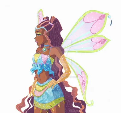 Winx Club - Butterfly Fairy Aisha/Layla by DarlEnchanted on DeviantArt