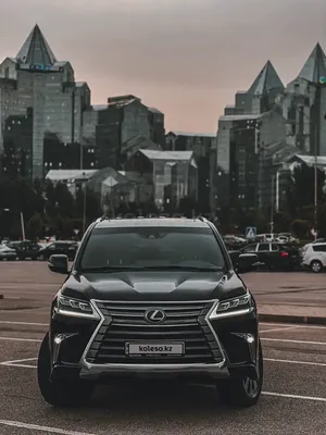 Матовая антигравийная пленка на автомобиль Lexus LX570 Черный 19.11.20