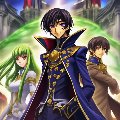 Code Geass: Лелуш Ви Британия» — создано в Шедевруме