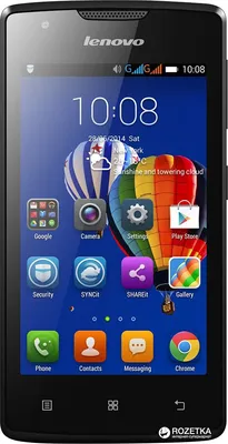 Мобильный телефон Lenovo A1000 Black – характеристики | ROZETKA