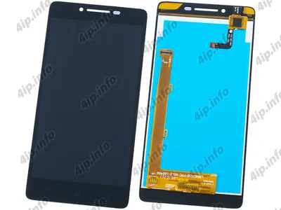 Модуль (дисплей + тачскрин) черный для Lenovo A6010 — купить экран на  телефон по выгодной цене в интернет-магазине CHIP