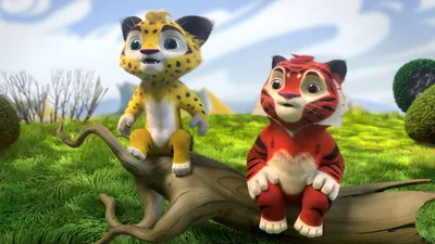 Popular animated series \"Leo and Tig\" will be shown on 'Gubbare' in India