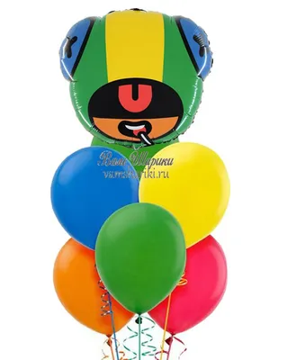 Воздушный шар \"Леон\" BRAWL STARS/Бравл Старс на полянке (набор для  самостоятельной сборки) купить по цене 399 ₽ в интернет-магазине  KazanExpress