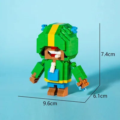 Leon Brawl Stars LEGO The Child Building Kit Figures | Brawler Stars