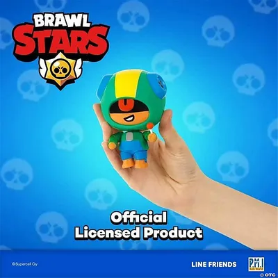 Brawl Stars Legendary Leon with Lollipop Tough Guy Brawler Action Figure  PMI International