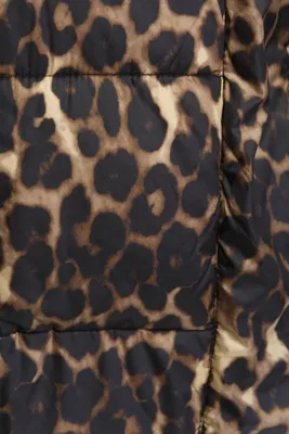 Женская леопардовая шуба P.A.R.O.S.H. SD430697 — Charisma