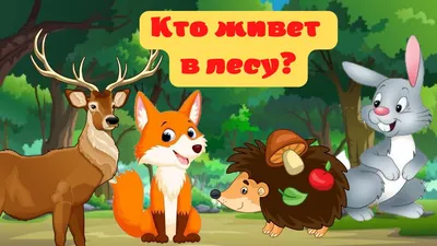 Учу дома: ТЕМАТИЧЕСКИЙ КОМПЛЕКС ИГР-ЗАНЯТИЙ \"ДИКИЕ ЖИВОТНЫЕ ЛЕСА\" | Животные,  Дикие животные, Леса