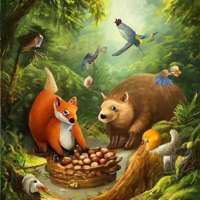 Электронный плакат ZABIAKA \"Лесные животные\", звук, 22 лесных животных, 22  интересных факта, 10 веселых загадок, 10 стишков, от 3 лет - купить с  доставкой по выгодным ценам в интернет-магазине OZON (223691211)