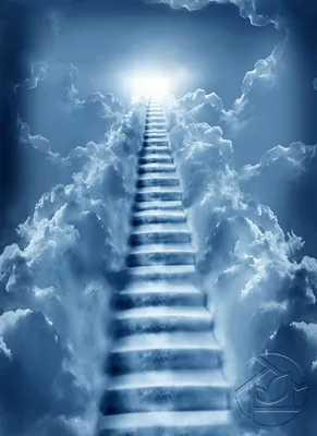 Картины Небо и облака \"Долгая лестница в небеса\" - арт 009009006 | Купить в  интернет-магазине Фото в дом - Фото в дом