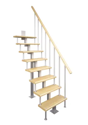 Деревянные лестницы для частного дома и дачи – купить межэтажную лестницу в  дом