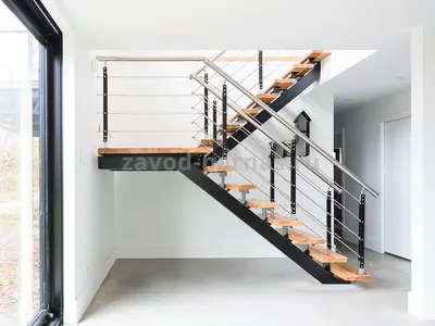 Деревянные лестничные конструкции на второй этаж – Пластика Дерева