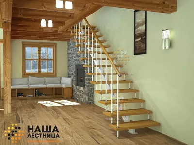 Удобная лестница на второй этаж: какими должны быть уклон, ширина и высота  степеней и как сделать расчет? | ZAGGO.RU | Дзен