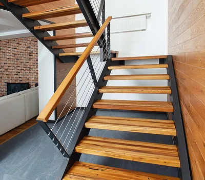 Типы деревянных лестниц на второй этаж - Лестницы в Казани