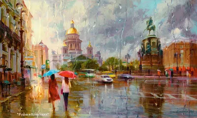 Летний дождь :: Сергей Форос – Социальная сеть ФотоКто