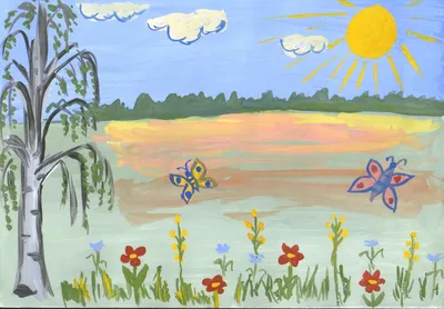 Картинки лето для детей природа (59 фото) » Картинки и статусы про  окружающий мир вокруг