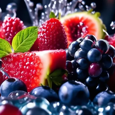 черешня, малина, вишня, ягоды, фрукт, лето,ящик ягод, сезонные фрукты.  Photos | Adobe Stock