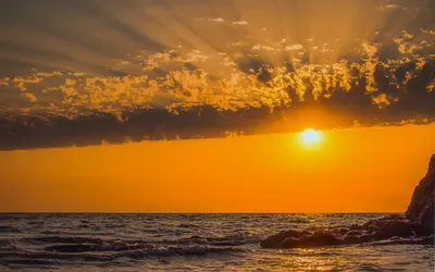 Рисунок Лето. Море. Солнце. Пляж №35921 - «Пейзажи родины моей!»  (03.02.2024 - 19:46)