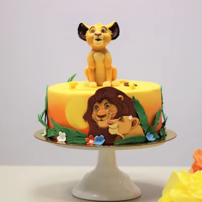 Торт “Для мальчика с фигурой льва” Арт. 01306 | Торты на заказ в  Новосибирске \"ElCremo\"