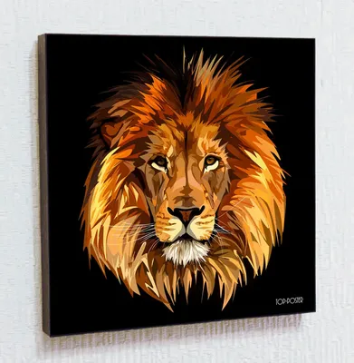 Картина Лев / Lion ⋆ Art Boutique
