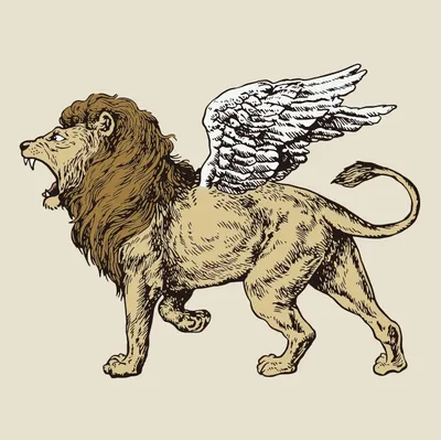 Эскиз рисунка льва, лев, png | Klipartz