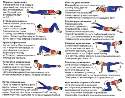 Упражнения ЛФК при шейном остеохондрозе | Упражнения для шеи, Гимнастика,  Упражнения