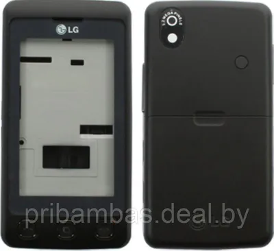 Корпус для LG KP500 черный (ID#249554), цена: 32 руб., купить на Deal.by