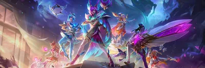 Обои на рабочий стол Evelynn / Эвелинн из игры League of Legends / Лига  Легенд, by Esben Lash Rasmussen, обои для рабочего стола, скачать обои, обои  бесплатно