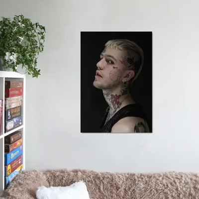 Плакат \"Лил Пип, Густав Ар, рэпер, LiL PEEP\", 60×43см (ID#1651311968),  цена: 190 ₴, купить на Prom.ua