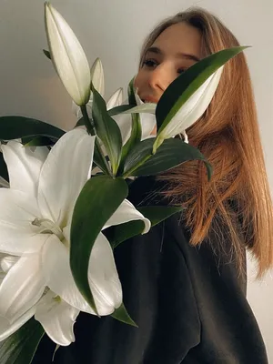Цветок Лилии на клипсе 25см Goodwill → купить декор на елку 2023