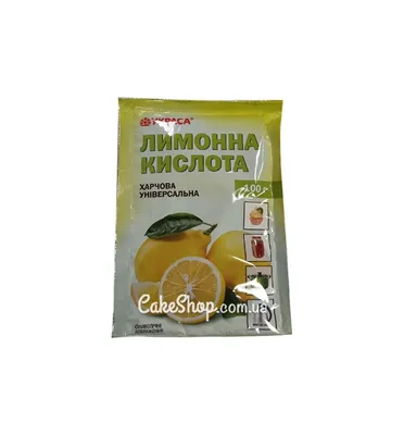 Лимонная кислота Отличная кухня 10г | Parhato.ru