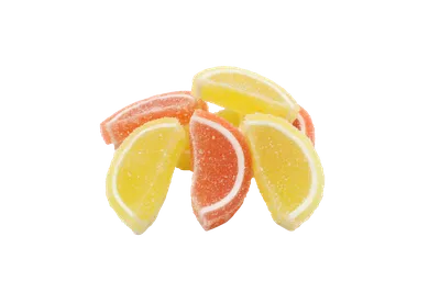 Мармелад \"Апельсиновые и лимонные дольки\" – каталог товаров | Красный  пищевик