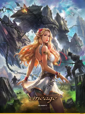 Anghel Waterfall / Lineage 2 :: Lineage 2 :: game art :: Lineage :: Игровой  арт (game art) :: Lineage :: games :: Игры / картинки, гифки, прикольные  комиксы, интересные статьи по теме.