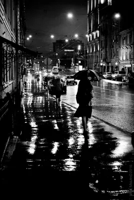 Я люблю дождь, он смывает воспоминания. Фотограф Владимир