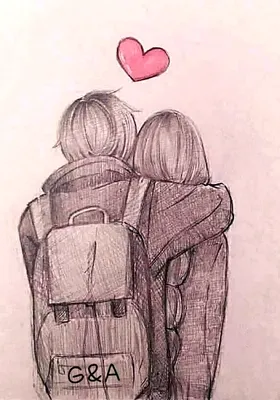 Рисунки карандашом для срисовки грустные про любовь (23 фото) 🔥 Прикольные  картинки и юмор