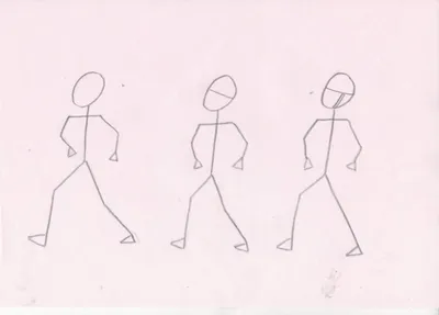 Люди рисунок карандашом в движении (48 фото) » Рисунки для срисовки и не  только