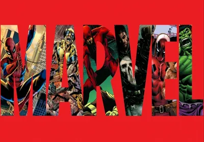 Логотипы Самых Известных Супергероев Marvel Танос Железный Человек Тор  Капитан Векторное изображение ©MarkoBabii 593773430