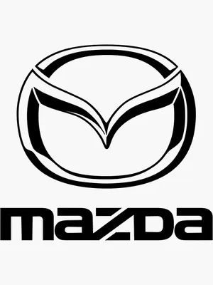 MAZDA LOGO\" Sticker for Sale by JarodMarshall | Redbubble