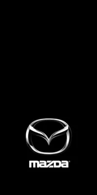 Mazda Logo 720x1440 Black | Мазда, Мазда6, Автомобили логотипы