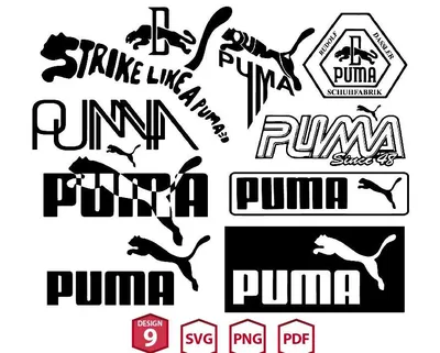 Puma Logo Svg Bundle, UPP548 | UPPLOP Graphics Resources